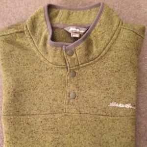 Eddie Bauer Men's XXL Radiator Pullover - Winter Green